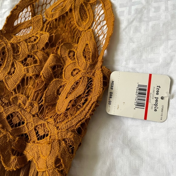 Free People Strappy High Low Ruffle Hem Fit & Flare Dress - Picture 6 of 11